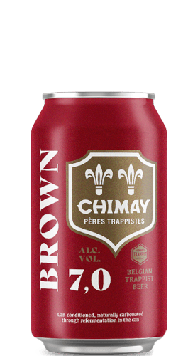 Chimay Rouge Roja Doble lata